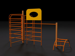 sports complex 10 3D Model