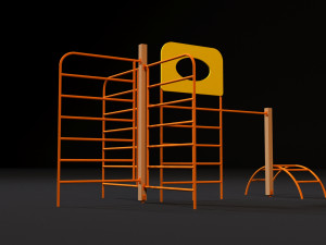 sports complex 10 3D Model