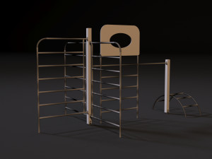 sports complex 10 3D Model