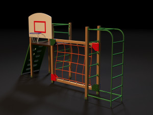 sports complex 12 3D-Modell