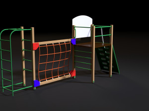 sports complex 12 3D-Modell