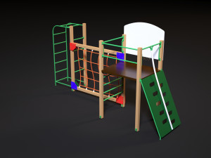 sports complex 12 3D-Modell