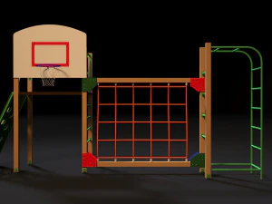 sports complex 12 3D Model
