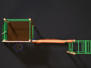 sports complex 12 3D Model