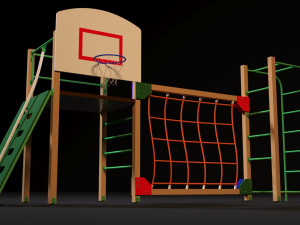 sports complex 12 3D-Modell