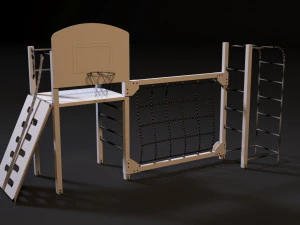 sports complex 12 3D Model