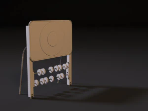 sports complex 13 3D Model