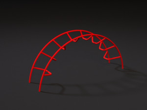 sports complex 14 3D Model