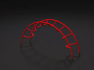 sports complex 14 3D Model