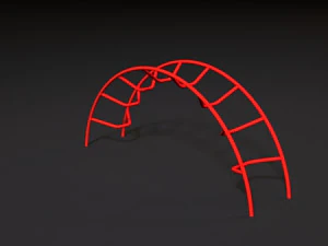 sports complex 14 3D Model