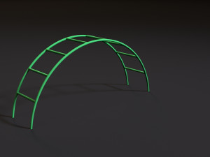 sports complex 15 3D Model