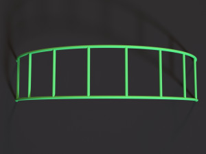 sports complex 15 3D Model