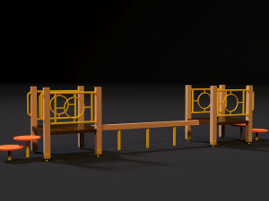 sports complex 20 3D Model