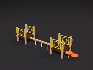 sports complex 20 Model 3D