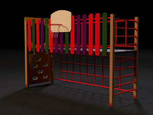 complesso sportivo 21 Modello 3D