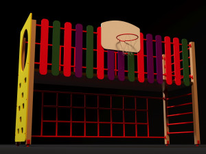 sports complex 21 3D Model