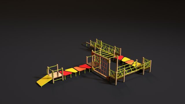 sports complex 24 3D 模型 .c4d .max .obj .3ds .fbx .stl .blend 
