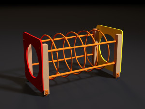 sports complex 25 Model 3D