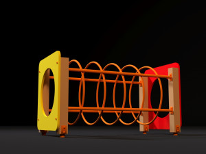 sports complex 25 Model 3D