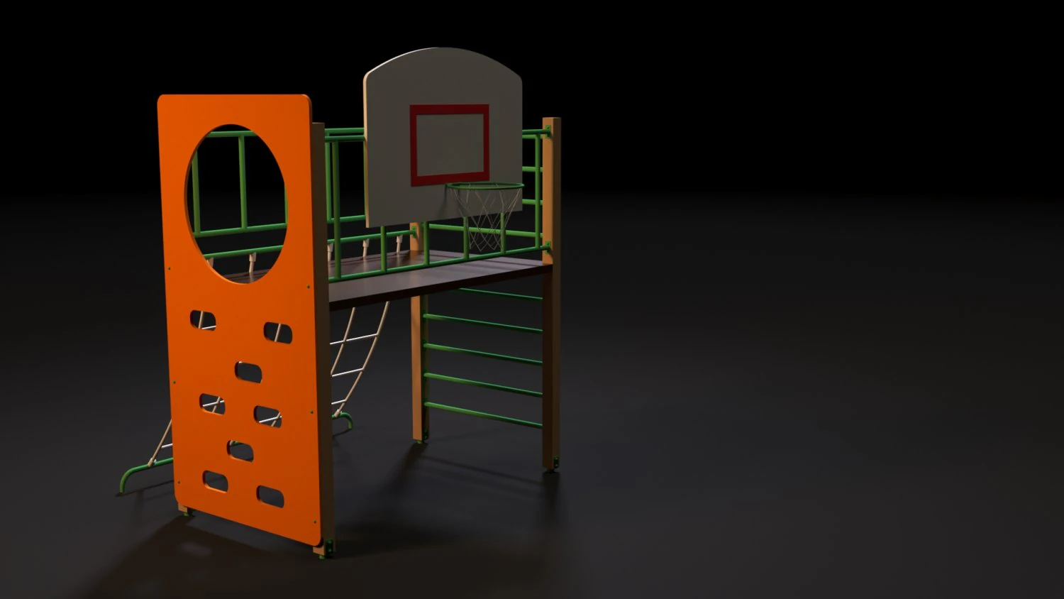 sports complex 28 3D Model .c4d .max .obj .3ds .fbx .stl .blend