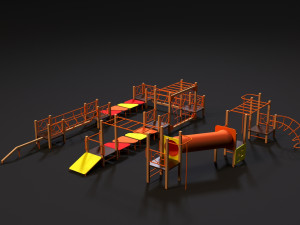 sports complex 29 Model 3D