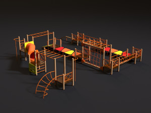 sports complex 29 Model 3D