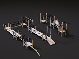 sports complex 29 Model 3D