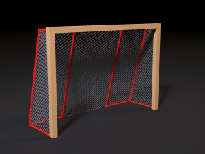 football goal 3D 모델
