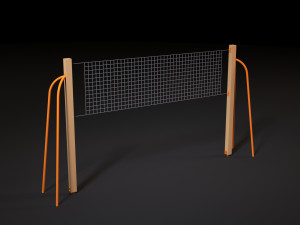 volleyball net 3D Model