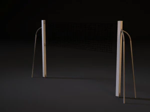 volleyball net 3D Model