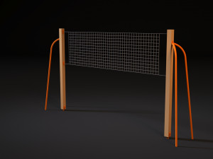 volleyball net 3D मॉडल