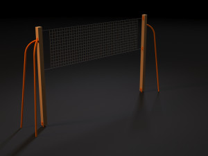 volleyball net 3D मॉडल