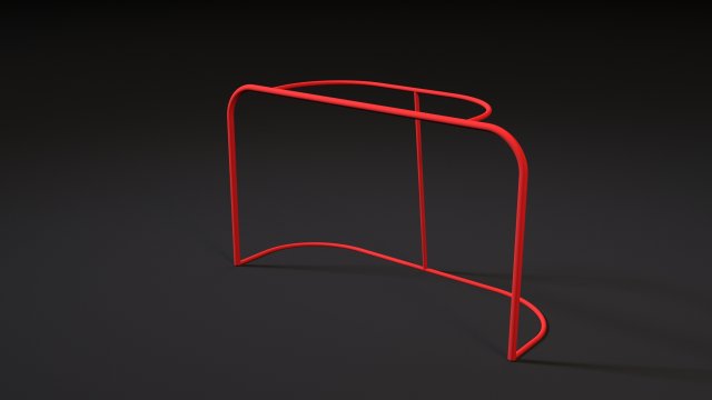hockey gates 3D-Modell .c4d .max .obj .3ds .fbx .stl .blend 