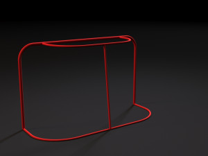 hockey gates 3D-Modell