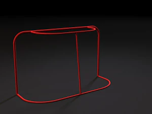 hockey gates 3D Model