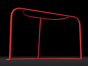 hockey gates 3D-Modell