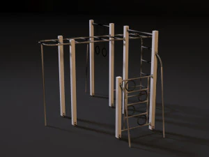 campo sportivo Modello 3D