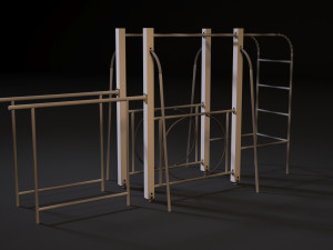 sports ground 3D Модель