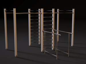 sports ground 3D Модель