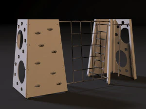 campo sportivo Modello 3D