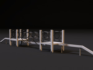sports ground 3D Модель