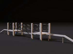 campo sportivo Modello 3D