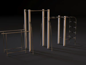 campo sportivo Modello 3D