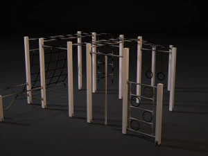 campo sportivo Modello 3D