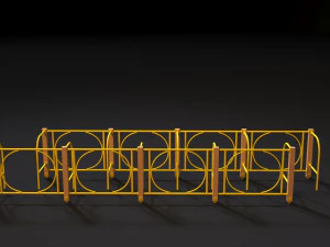 campo sportivo Modello 3D