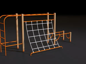 campo sportivo Modello 3D