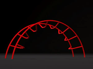 campo sportivo Modello 3D