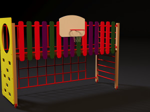 sports ground 3D Модель