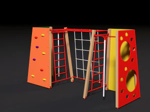 campo sportivo Modello 3D