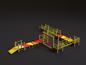 sports ground 3D Модель